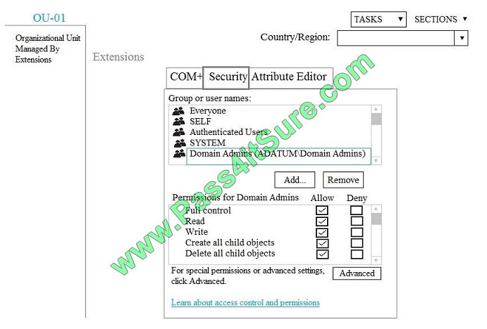 pass4itsure 70-410 exam question q13