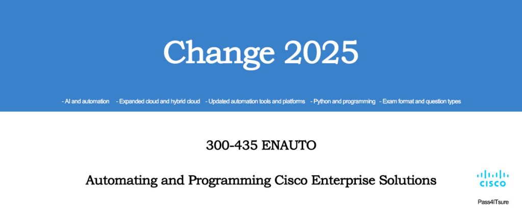 300-435 exam change 2025